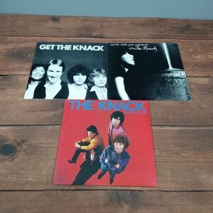 The Knack Vinyl Lot Get The Knack Round Trip and But the Little Girls Understand